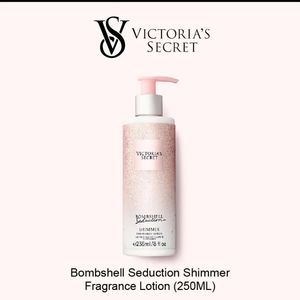 NEW! VICTORIA'S SECRET BOMBSHELL SEDUCTION SHIMMER FRAGRANCE BODY LOTION 8 OZ.